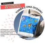 MALOWANIE NA TKANINIE: torba z dna oceanu