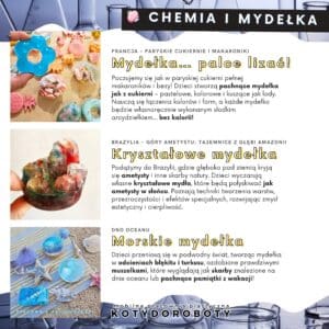 Warsztaty plastyczne: chemia i mydełka